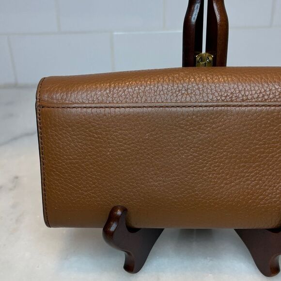 Michael Kors Pebbled Leather Fulton Flap Medallion Wallet - Picture 5 of 16